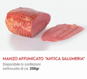 MANZO AFFUMICATO PORZIONATO - SALUMERIA FEA