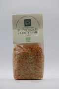 ZUPPA DI LENTICCHIE E MIGLIO 350g -  PODERE PERETO