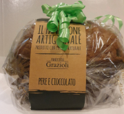 PANETTONE PERE CIOCCOLATO 1 Kg - PANIFICIO GRAZIOLI
