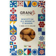 BISCOTTINI ALL'ARANCIA E MANNA 210G - GRANISI