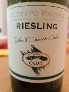 VINO BIANCO RIESLING  - AZ AGR CALVI