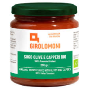 SUGO OLIVE E CAPPERI BIO 250G - GIROLOMONI