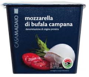 MOZZARELLA DI BUFALA 250G VASC - CASA MADAIO